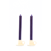 Beautiful and elegant solid taper beeswax taper candles